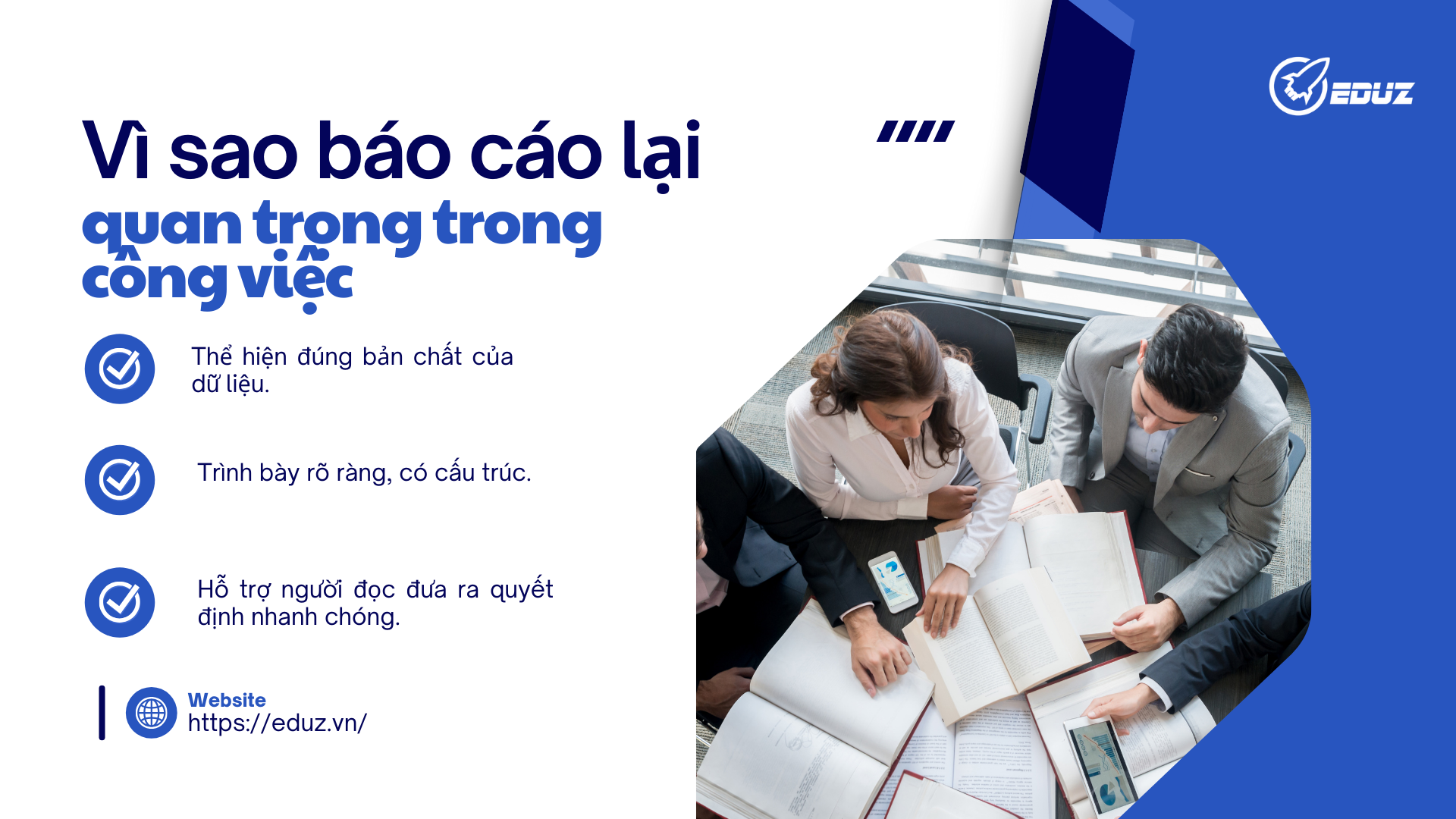 1.	Vì sao báo cáo lại quan trọng trong công việc?
